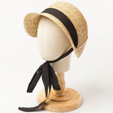chapeau fille paille